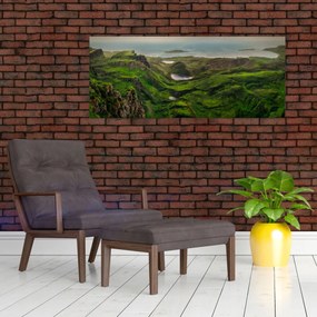 Obraz - Quiraing, Škótsko (120x50 cm)
