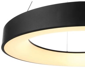 LED2 - LED Stmievateľné stropné svietidlo BELLA LED/80W/230V 3000K/4000K čierna