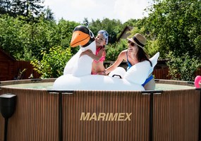 Marimex | Bazén Marimex Florida 4,57 x1,32 m so zabudovaným skimmerom - motív TEAK | 10340322
