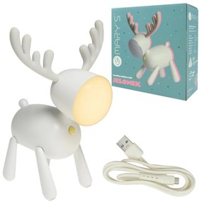 ECO LIGHT Detská LED nočná lampa WHITE DEER