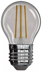EMOS LED žiarovka Filament Mini Globe 3,4 W E27 neutrálna biela