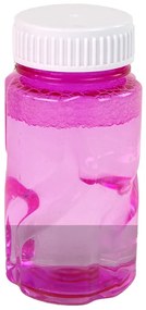 LEAN TOYS Bublifuk lokomotíva - červená