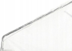 Záhradný biely fóliovník na paradajky 200 x 77 x 168 cm