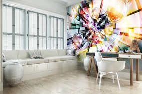 Fototapeta - Abstrakcia 3D (254x184 cm)