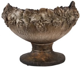 Planter 54x34x43 Cm Brown Ceramic Material - 54*34*43 cm