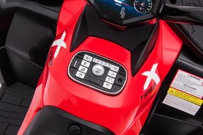 LEAN CARS S615 Červená 24V batéria Quad