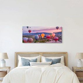 Obraz - Teplovzdušné balóny (120x50 cm)