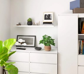 Polica PS-5 100 cm, biela