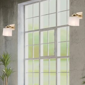 Nástenné svietidlo KLARA 1xE14/40W/230V zlatá