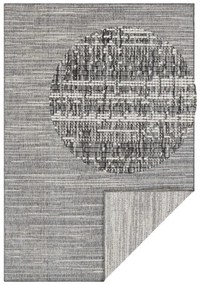 Sivý vonkajší koberec 170x120 cm Gemini - Elle Decoration