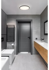 Eglo 900366 - LED Kúpeľňové stropné svietidlo PINETTO LED/15,6W/230V IP44 čierna