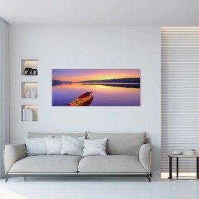Obraz - Kajak na jazere (120x50 cm)