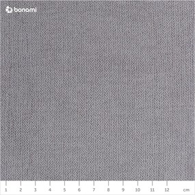 Svetlosivá rohová pohovka MESONICA Puzo, pravý roh