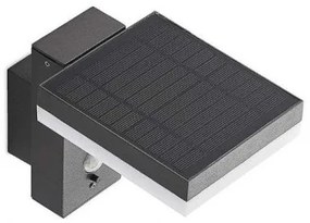 LED vonkajšie solárne nástenné svietidlo so senzorom LED/5,5W/3,7V 3000K IP54