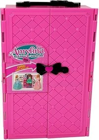 LEAN Toys Šatníková súprava pre bábiku Boy Girl's Dresser Set in Case