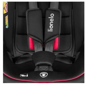 Lionelo - Autosedačka BASTIAAN i-Size 40-150 cm čierna/červená