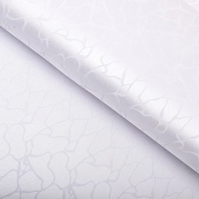 Biante Dekoračný behúň na stôl Monako PM-123 Mramor biely 35x180 cm