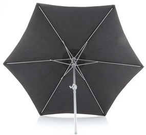 Záhradná stolová zostava Nori - 6 miest, tmavo sivá