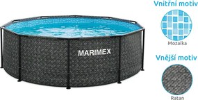 Marimex | Bazén Marimex Florida 3,05x0,91 m so zabudovaným skimmerom - motív RATAN | 10340315