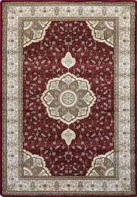 Koberec Anatolia 5328 RED – červený orientálny vzor, obdĺžnik Rozmer: 300x400 cm