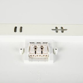 Moderné štvorcové stropné svietidlo vrátane LED - Plater