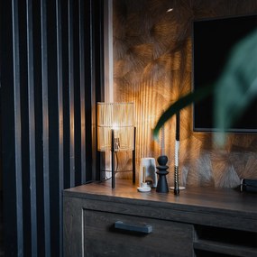 Škandinávska stolná lampa z bambusu - Natasja