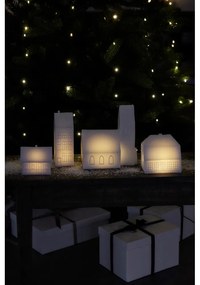 Biela svetelná dekorácia na baterky Copenhagen City Church – Sirius