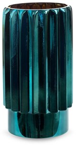 Dekoratívna váza IRMA 15x26 CM tyrkysová