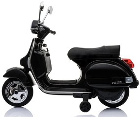 RAMIZ ELEKTRICKÁ MOTORKA - VESPA - ČIERNA - 2x45W - 1x12V4,5Ah - 2023