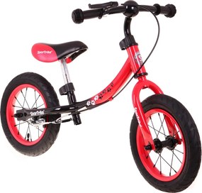 Ramiz Detské odrážadlo Boomerang SporTrike červené nácvik jazdy + variabilný rám