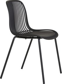 Záhradná stolička Badelia (čierna). Akcia -10%. Vlastná spoľahlivá doprava až k Vám domov. 1146703