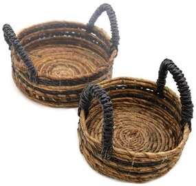 Úložné košíky z bambusových listov  24cm