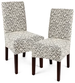 4Home Multielastický poťah na stoličku Comfort Plus béžová, 40 - 50 cm, sada 2 ks