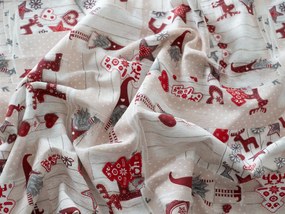 Vianočný obrus 140 × 180 cm – Škriatkovia