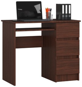 PC stolík Benicio (wenge) (P). Akcia -12%. Vlastná spoľahlivá doprava až k Vám domov. 1068985