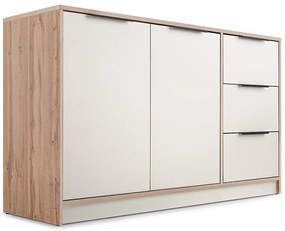 Komoda Duarte 2d3s Kašmír / Dub Wotan