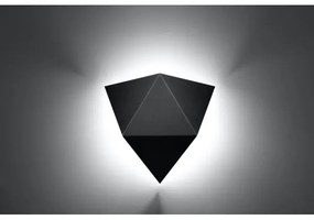 Nástenné svietidlo SOLIDO 2xG9/40W/230V čierna