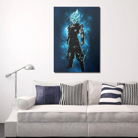 Gario Obraz na plátne Dragon Ball modrá - SyanArt Rozmery: 80 x 120 cm
