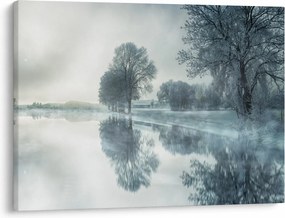 Obraz zimnej prírody (70x50 cm)