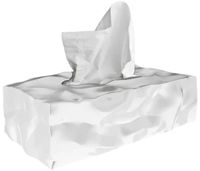Biely box na vreckovky Essey Wipy II