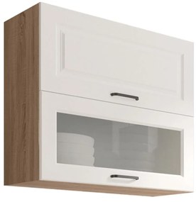 Kuchynská skrinka Smart 41g Sonoma/Biely Mat