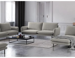 Svetlosivá pohovka Cosmopolitan Design Vienna, 200 cm