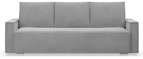 Trojmiestna rozkladacia sedačka NOTO svetlosivá