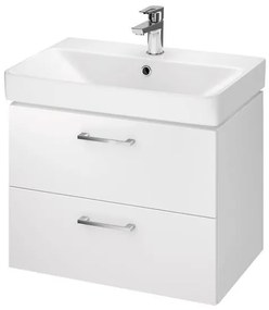 Cersanit - SET B279 LARA MILLE SLIM 60 (SKRINKA + UMÝVADLO), Biela, S801-318-DSM