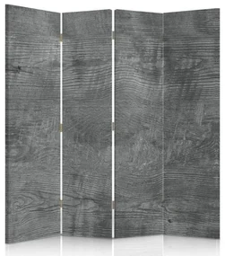 Gario Paraván Sivé drevo Rozmery: 145 x 170 cm, Prevedenie: Otočný paraván 360°