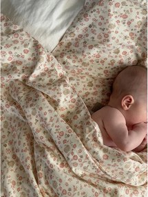 Béžová detská obliečka do postieľky z Bio bavlny 70x100 cm Augusta – Cam Cam Copenhagen