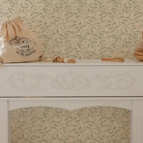 Tapeta zasnené kríky ľalií 280×50 cm