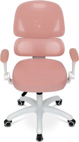 Detská otočná stolička ružová KA-K1063 PINK
