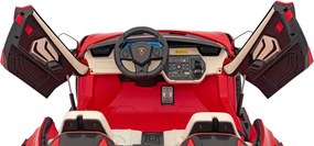 Elektrické autíčko Lamborghini SIAN červené
