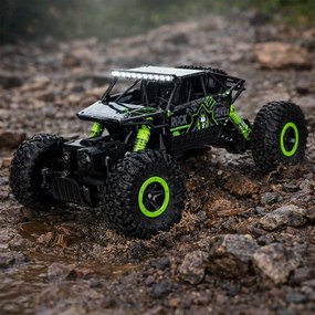 KIK RC Rock Crawler 1:18 terénne auto 4x4, zelené
